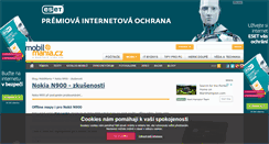 Desktop Screenshot of n900.blog.mobilmania.cz